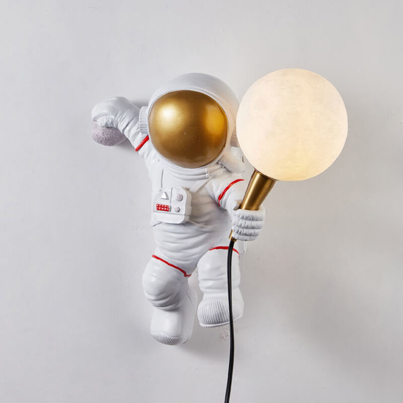 Astronaut Resin Table Lamp - LAMP - DINIBLO 