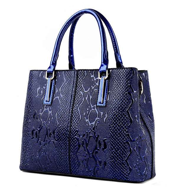 Big Capacity Leather Tote Shoulder Handbag - Hand Bag - DINIBLO 