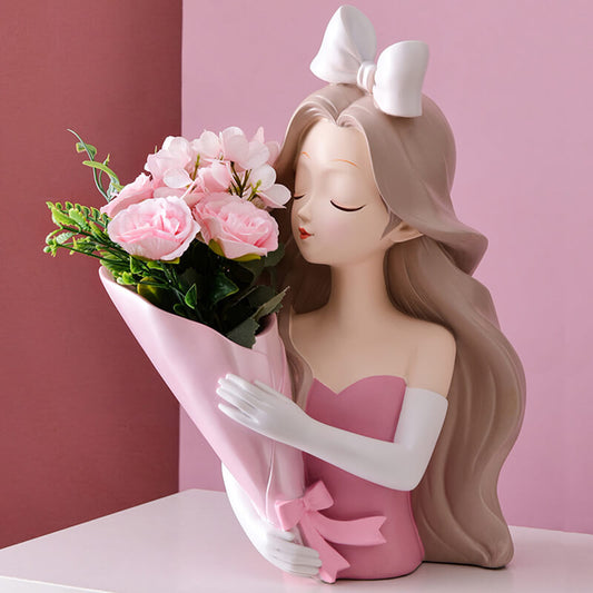 Bouquet Girl Resin Decoration - Decoration - DINIBLO 