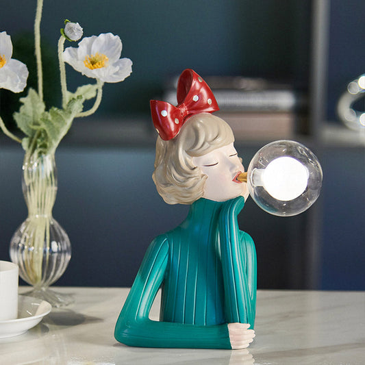 Bubble Girl Decorative Ambient Light - Table Lamp - DINIBLO 