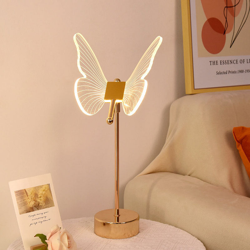 Butterfly Flower Table Lamp - LAMP - DINIBLO 