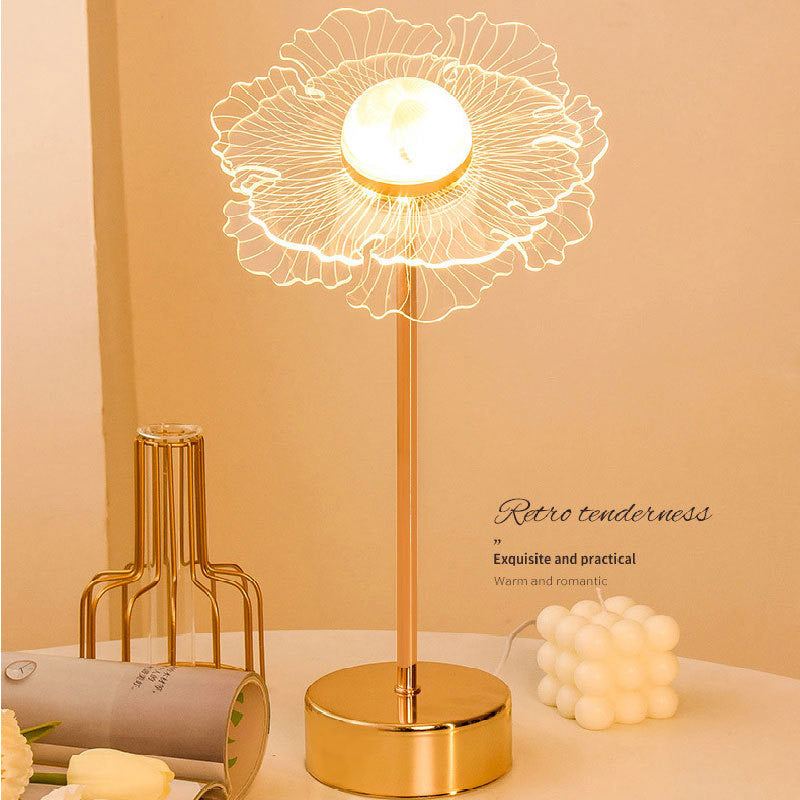 Butterfly Flower Table Lamp - LAMP - DINIBLO 