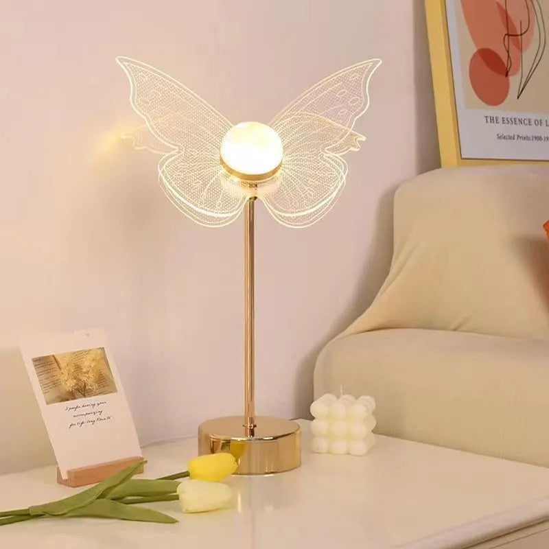 Butterfly Flower Table Lamp - LAMP - DINIBLO 