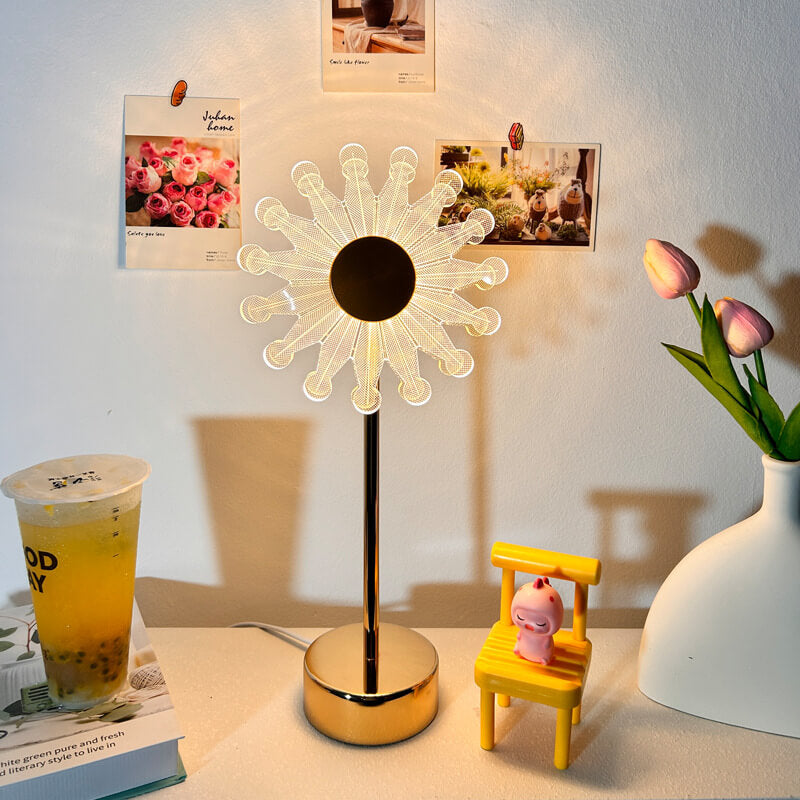 Butterfly Flower Table Lamp - LAMP - DINIBLO 