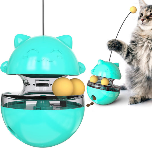 Cat Tumbler Interactive Treat Dispenser Toy - Cat Toys - DINIBLO 