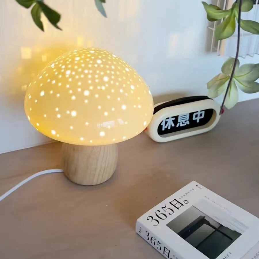 Ceramic Mushroom Table Lamp - Table Lamp - DINIBLO 