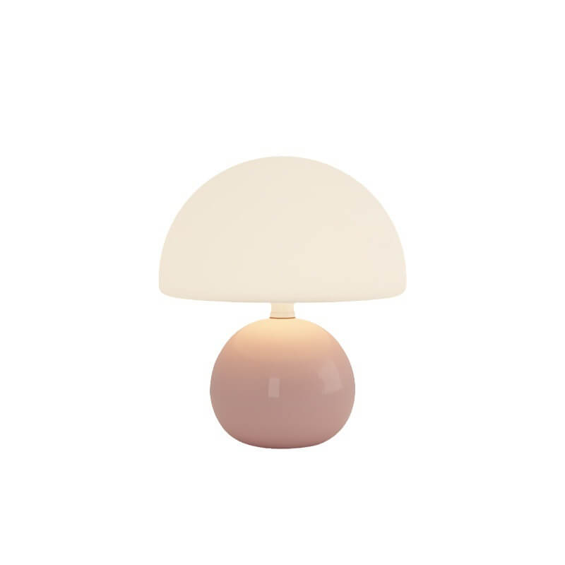 Cream Mushroom Table Lamp - LAMP - DINIBLO 