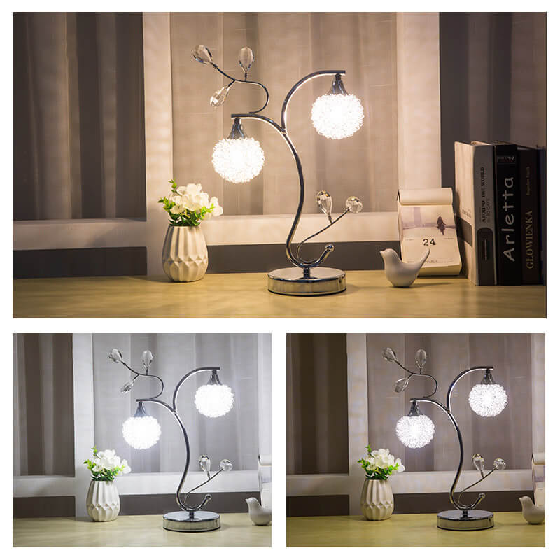 Creative Aluminum Ball Table Lamp - LAMP - DINIBLO 