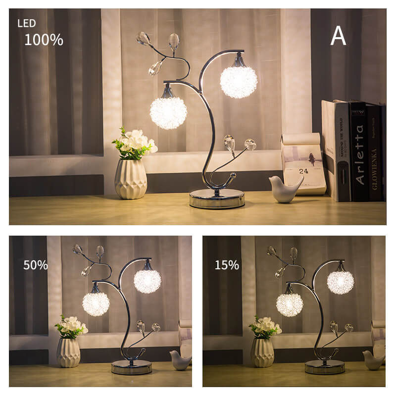 Creative Aluminum Ball Table Lamp - LAMP - DINIBLO 