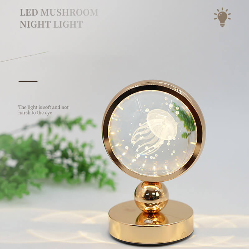 Crystal Jellyfish Table Lamp - LAMP - DINIBLO 