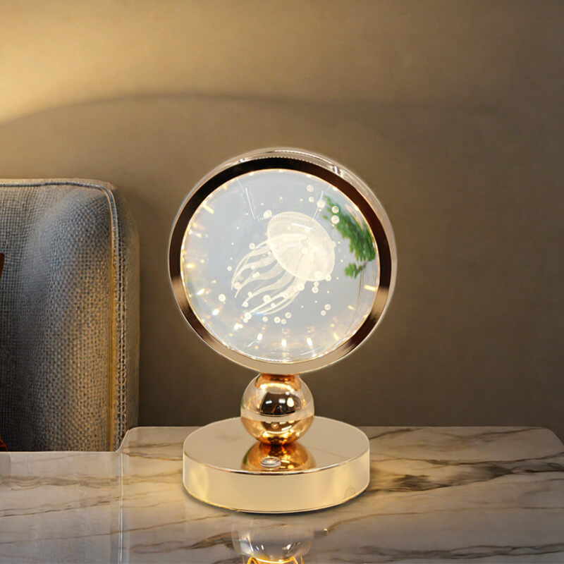 Crystal Jellyfish Table Lamp - LAMP - DINIBLO 