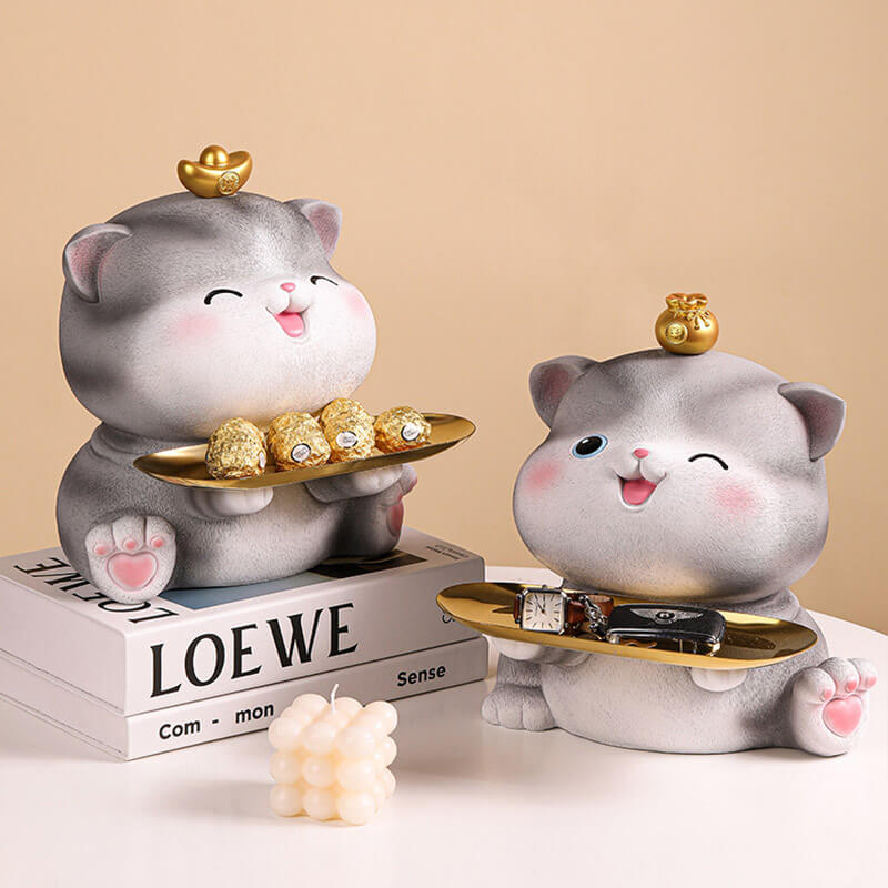 Cute Lucky Cat Ornaments - Storage - DINIBLO 