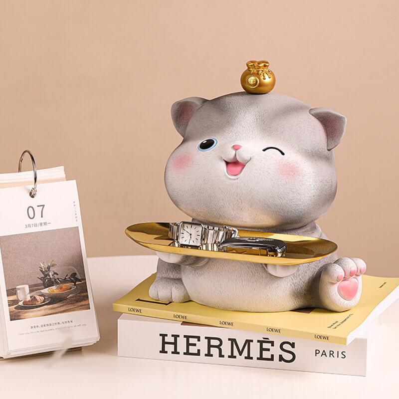 Cute Lucky Cat Ornaments - Storage - DINIBLO 