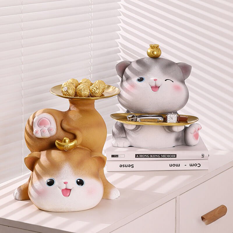 Cute Lucky Cat Ornaments - Storage - DINIBLO 