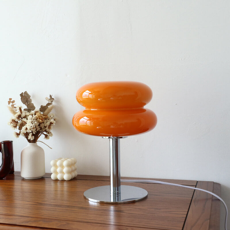 Egg Tart Glass Table Lamp - Table Lamp - DINIBLO 