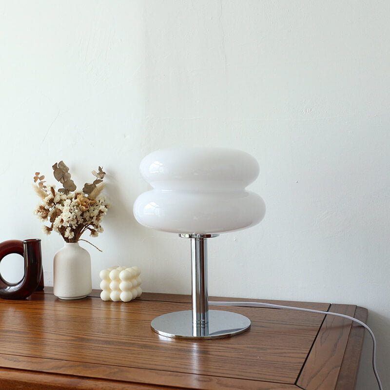 Egg Tart Glass Table Lamp - Table Lamp - DINIBLO 