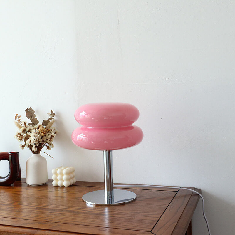 Egg Tart Glass Table Lamp - Table Lamp - DINIBLO 