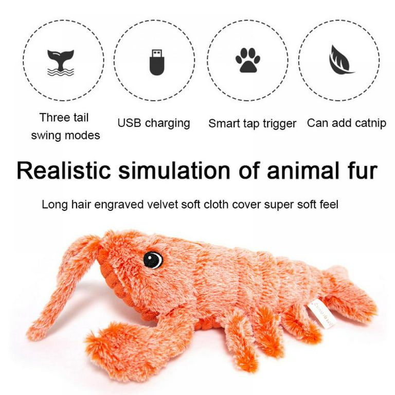 Electric Lobster Simulation Moving Cat Toys - Cat Toys - DINIBLO 