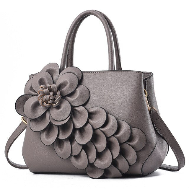 Elegant Flower Women's Messenger Hand Bag - Hand Bag - DINIBLO 