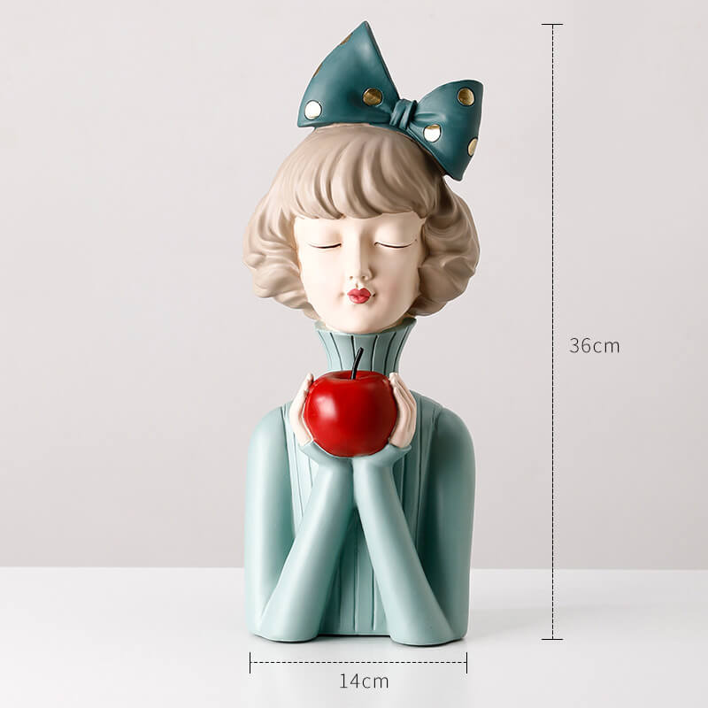 Elegant Girl Resin Decoration - Decoration - DINIBLO 