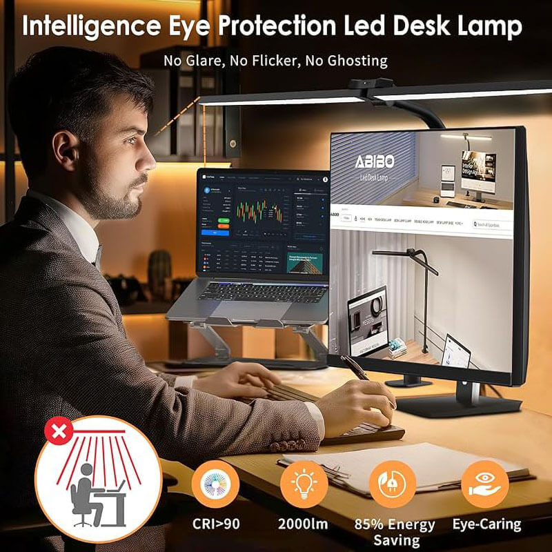 Eye Protection Clip Desk Lamp - LAMP - DINIBLO 