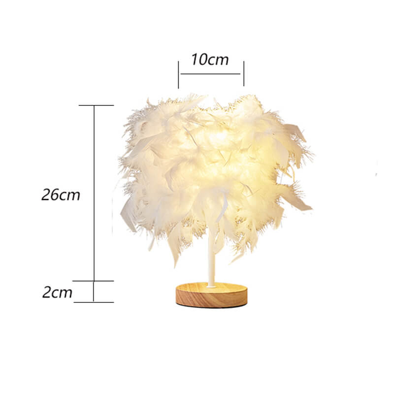 Feather Table Lamp - Table Lamp - DINIBLO 