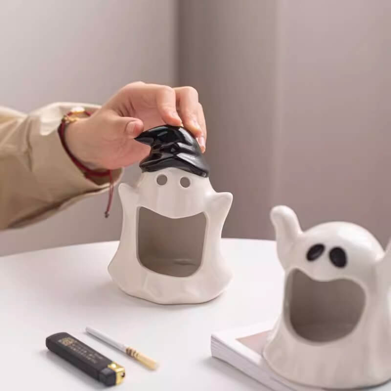 Ghost Ceramic Ashtray - Storage - DINIBLO 