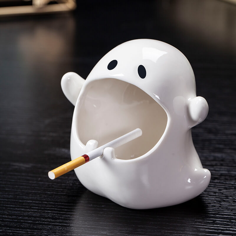 Ghost Ceramic Ashtray - Storage - DINIBLO 