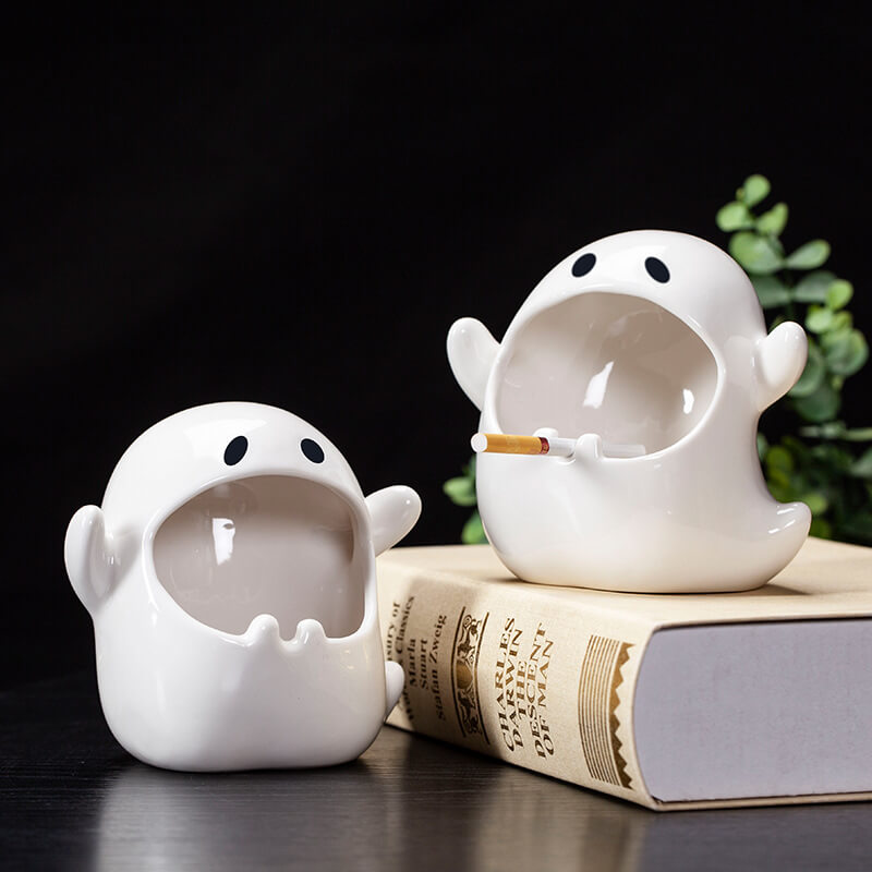 Ghost Ceramic Ashtray - Storage - DINIBLO 