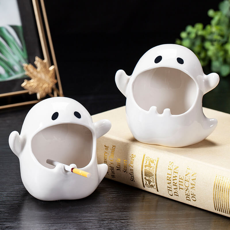 Ghost Ceramic Ashtray - Storage - DINIBLO 