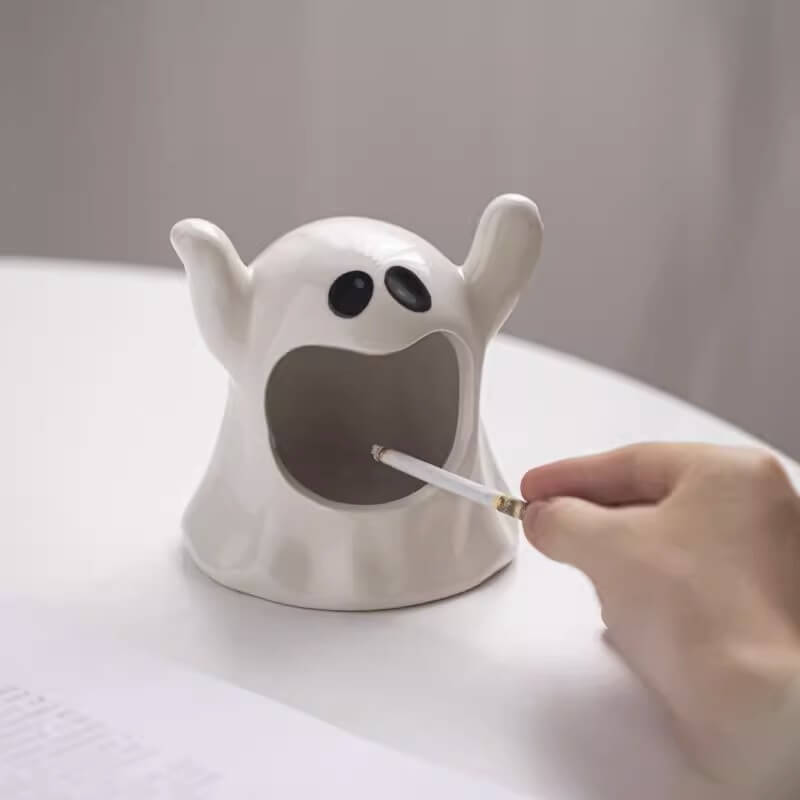 Ghost Ceramic Ashtray - Storage - DINIBLO 