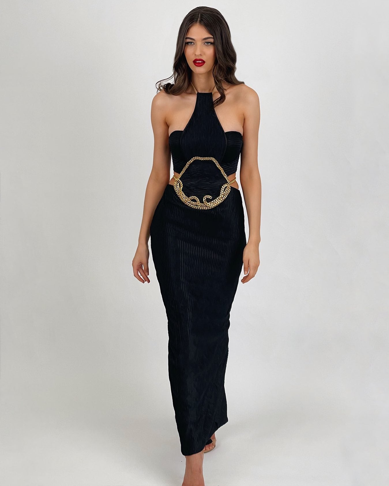 Fancy Bodycon Black Party Dress - Ball Gowns - DINIBLO 