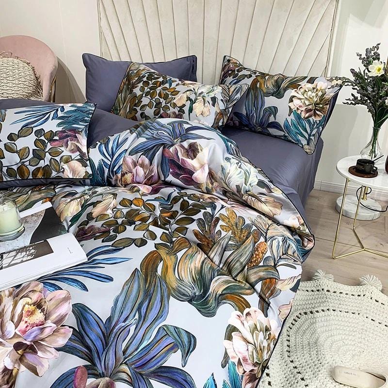 Florale Duvet Cover Set - Bed - DINIBLO 