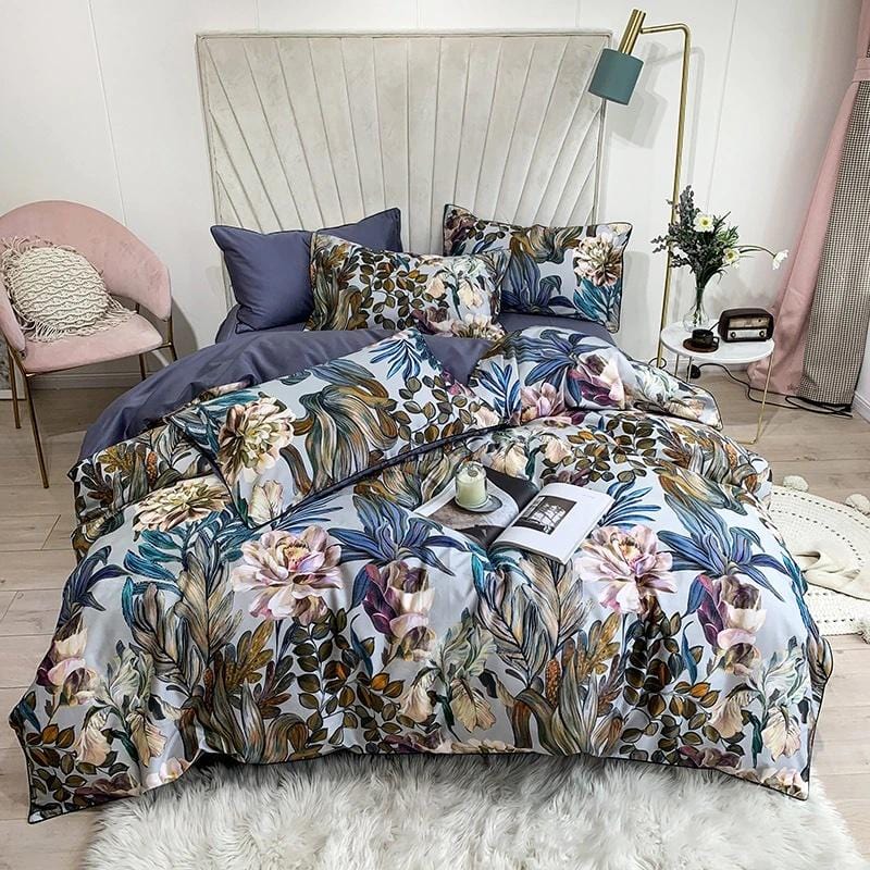 Florale Duvet Cover Set - Bed - DINIBLO 