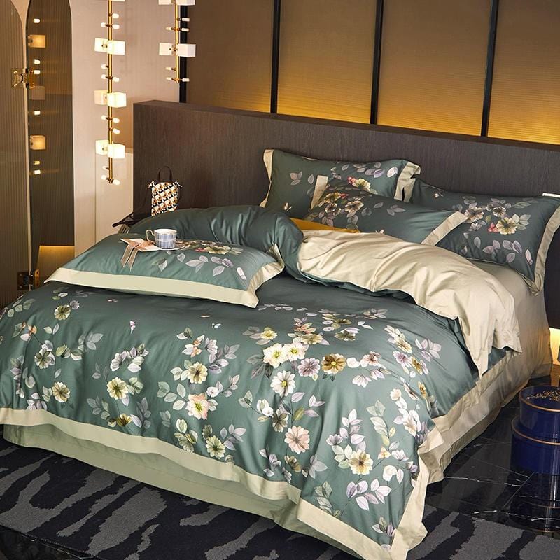 Moss Duvet Cover Set - Bed - DINIBLO 