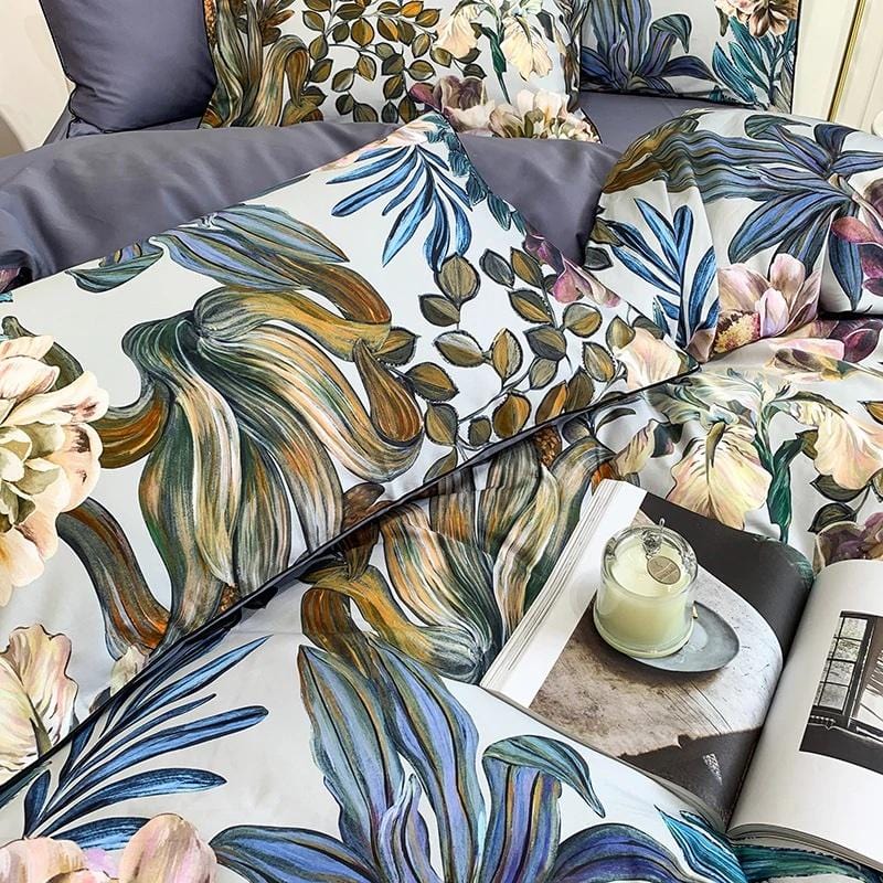 Florale Duvet Cover Set - Bed - DINIBLO 