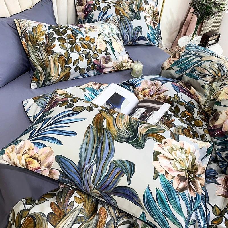 Florale Duvet Cover Set - Bed - DINIBLO 