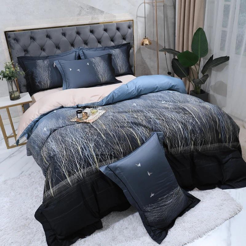 Noir Duvet Cover Set - Bed - DINIBLO 