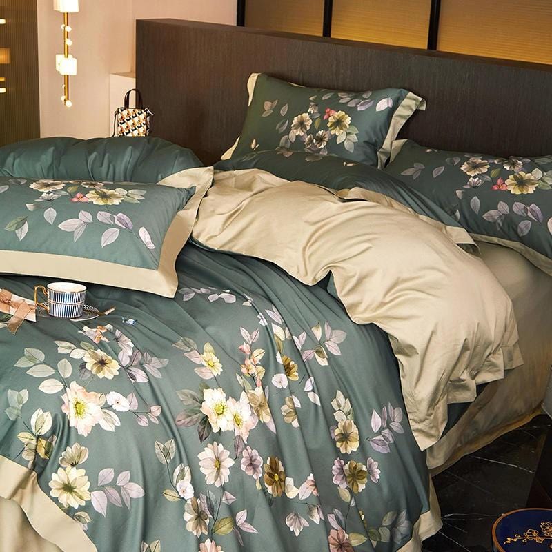 Moss Duvet Cover Set - Bed - DINIBLO 