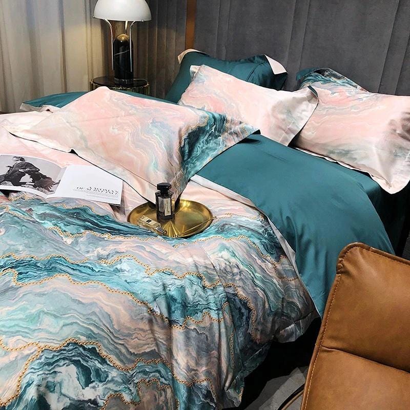 Seline Duvet Cover Set - Bed - DINIBLO 