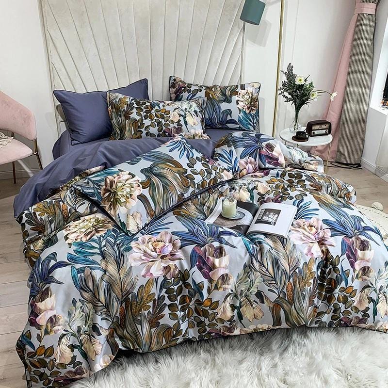 Florale Duvet Cover Set - Bed - DINIBLO 