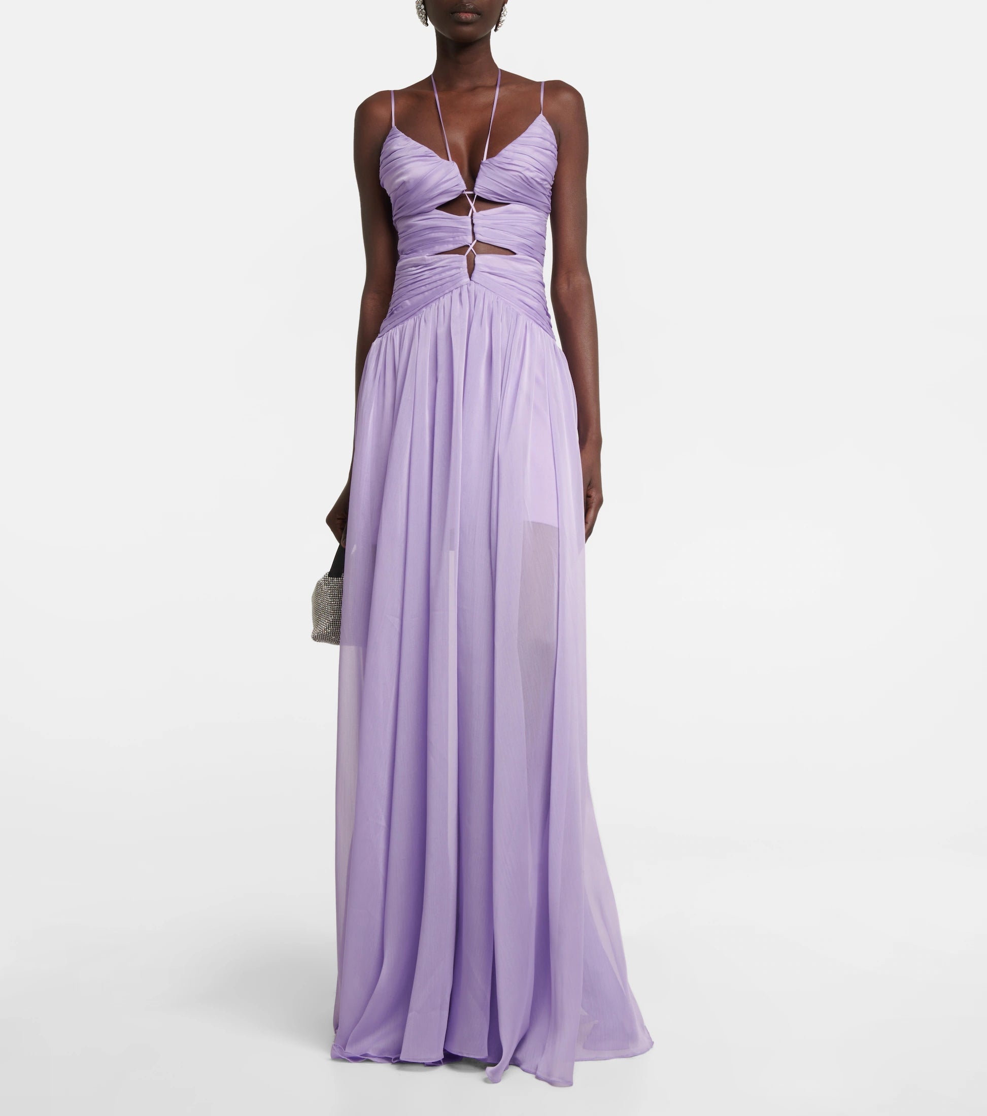 Mesh Evening Long Dress - Dresses - DINIBLO 