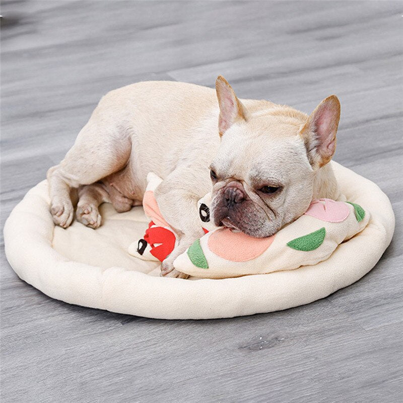 Pizza Dog Snuffle Mat - Pet Bowls, Feeders & Waterers - DINIBLO 