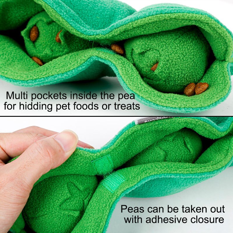 Peas in a Pod Dog Snuffle Toys - Dog Toys - DINIBLO 