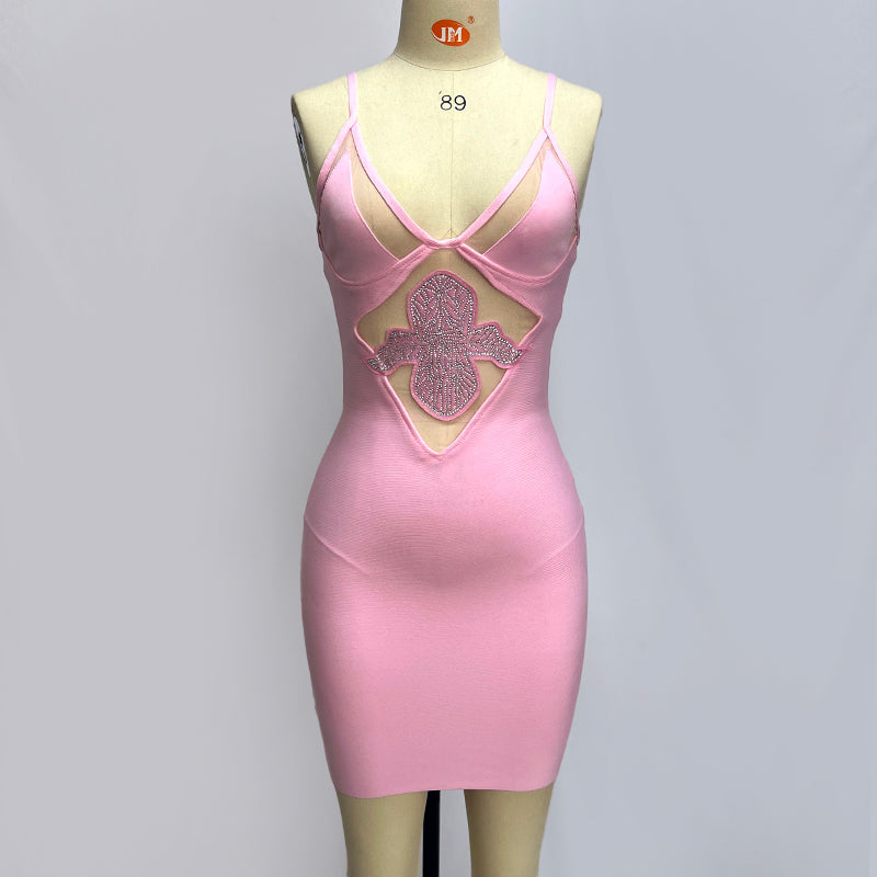 Bodycon Club Bandage Dresses - Dresses - DINIBLO 