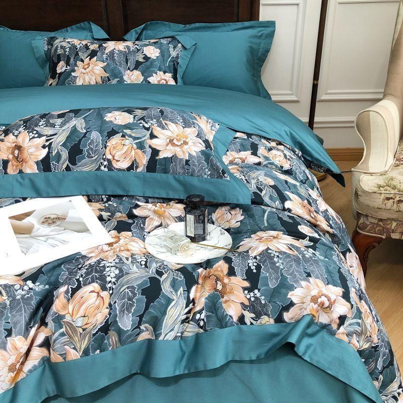 Sage Duvet Cover Set - Bed - DINIBLO 