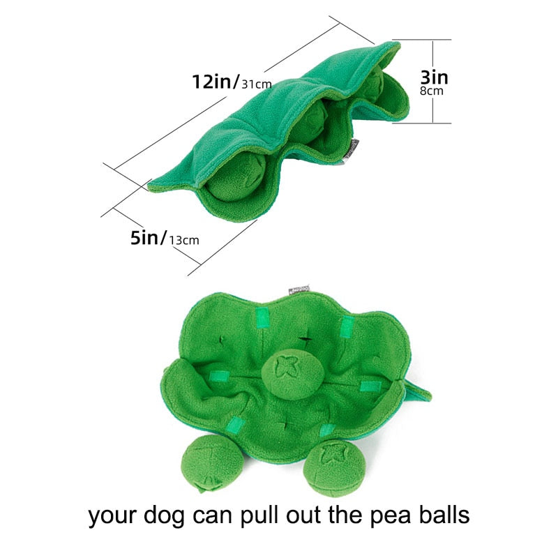 Peas in a Pod Dog Snuffle Toys - Dog Toys - DINIBLO 