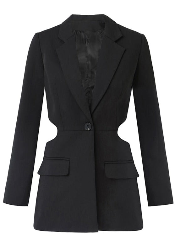 Side Cutouts Blazer -  - DINIBLO 