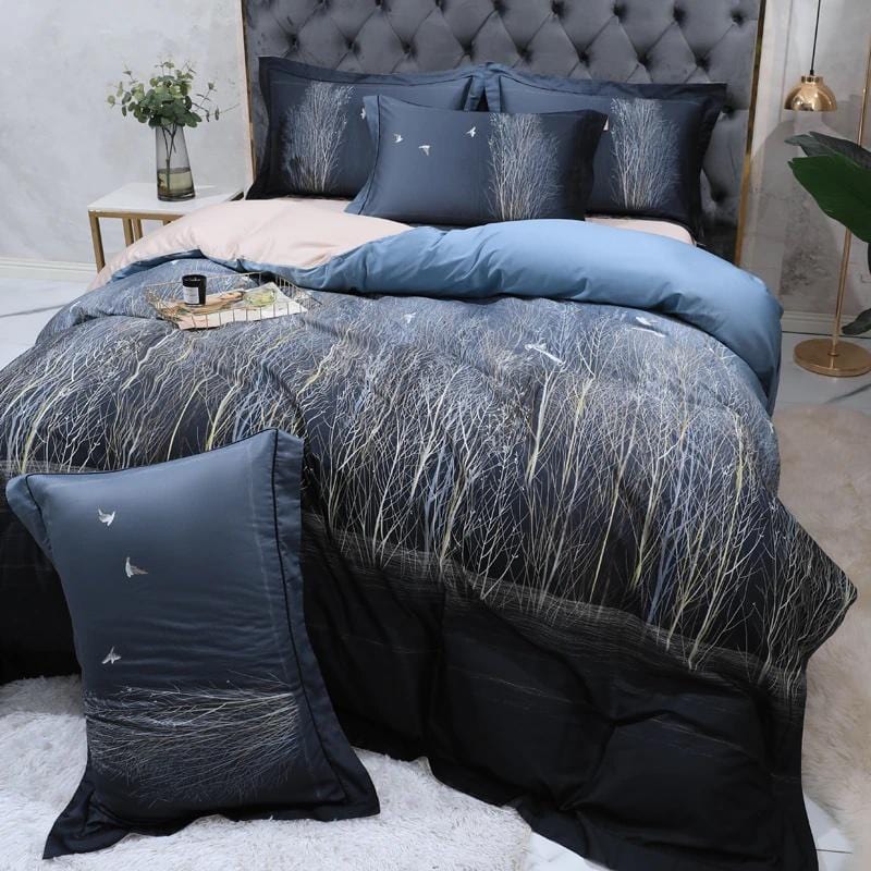 Noir Duvet Cover Set - Bed - DINIBLO 