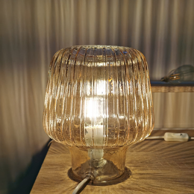 Hammered Glass Table Lamp - Table Lamp - DINIBLO 